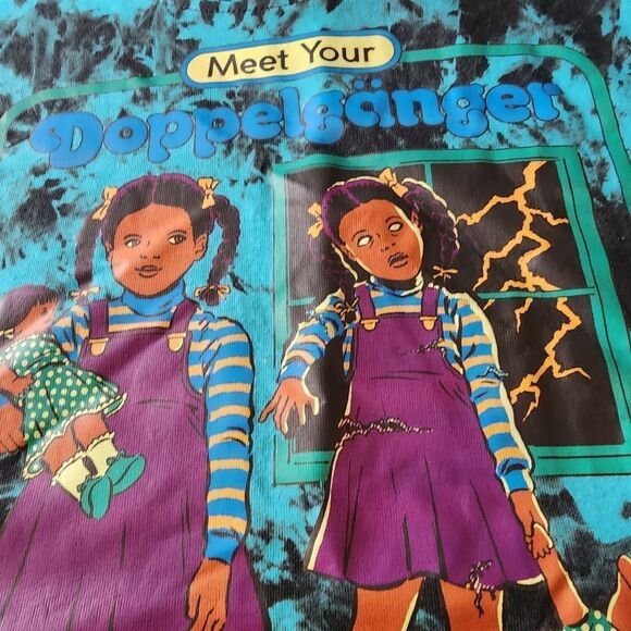 Romwe Size Large Meet Your Doppelganger Tie Dye Tshirt - Picture 3 of 9